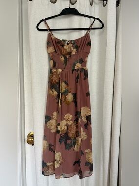 Aritzia Wilfred Genoa Midi Dress